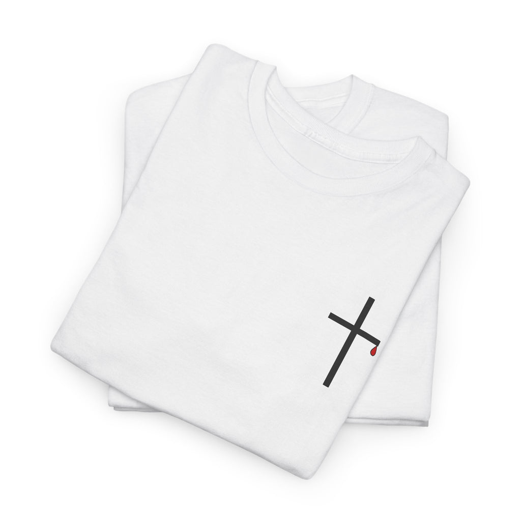 Two Roads One Choice T‑Shirt — Christian Cross Faith Graphic Tee