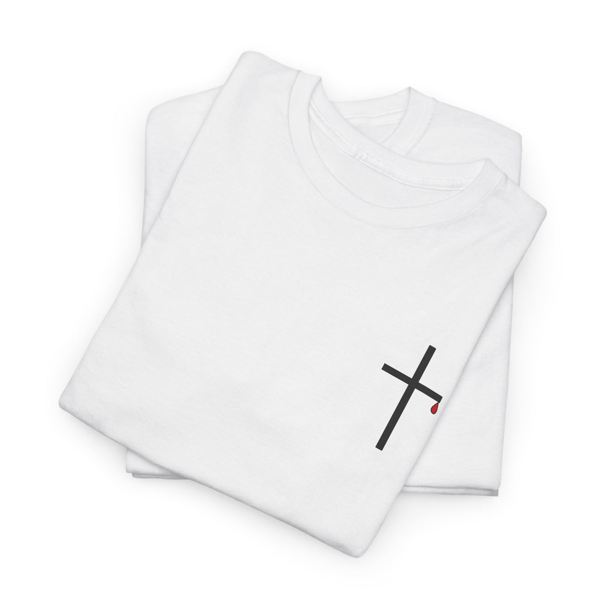 Two Roads One Choice T‑Shirt — Christian Cross Faith Graphic Tee