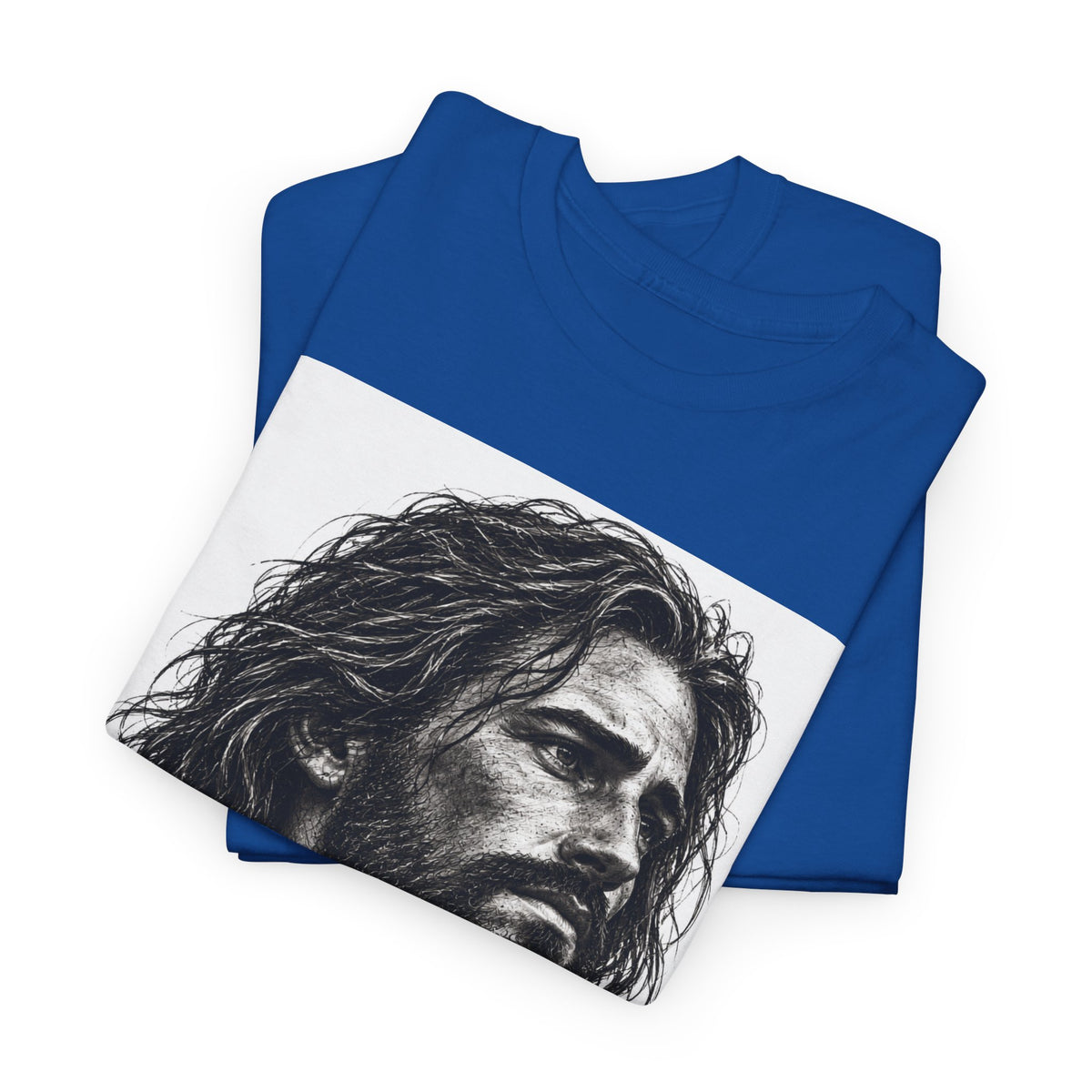 Jesus Portrait T-Shirt – Christian Faith Shirt