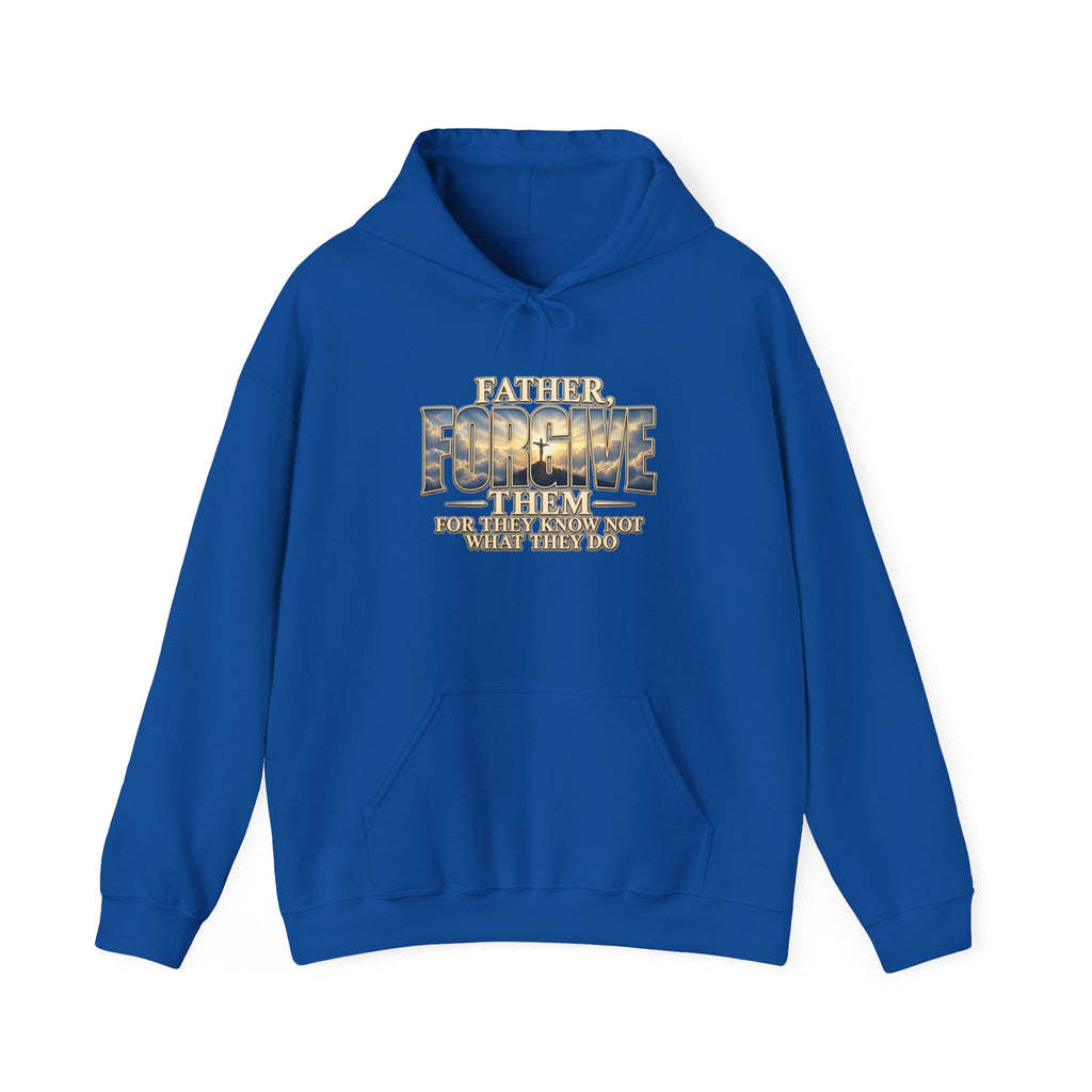Faith Over Fear Christian Hoodie – Faithful Savior Cross Design