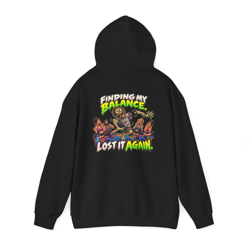 Finding My Balance — Officially Undead Zombie Hoodie