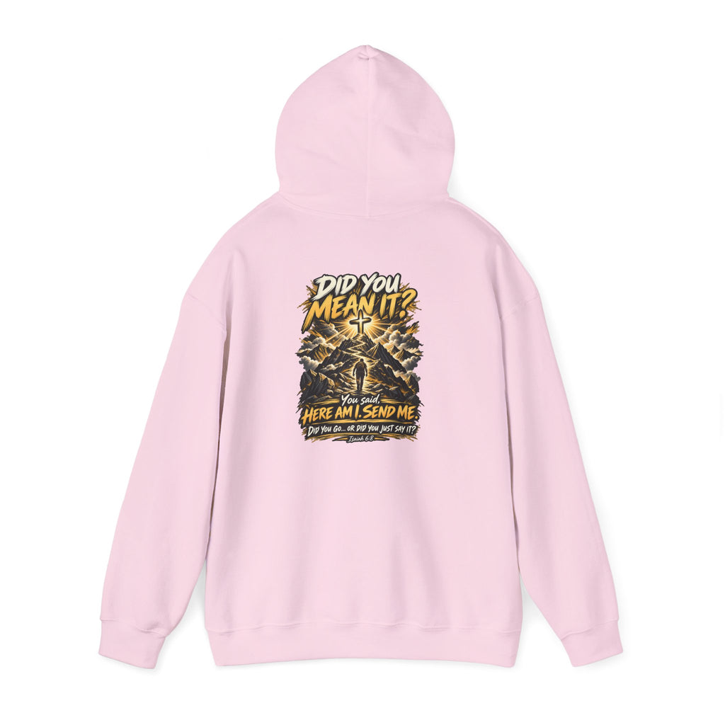 Here Am I Send Me — Isaiah 6:8 Christian Hoodie