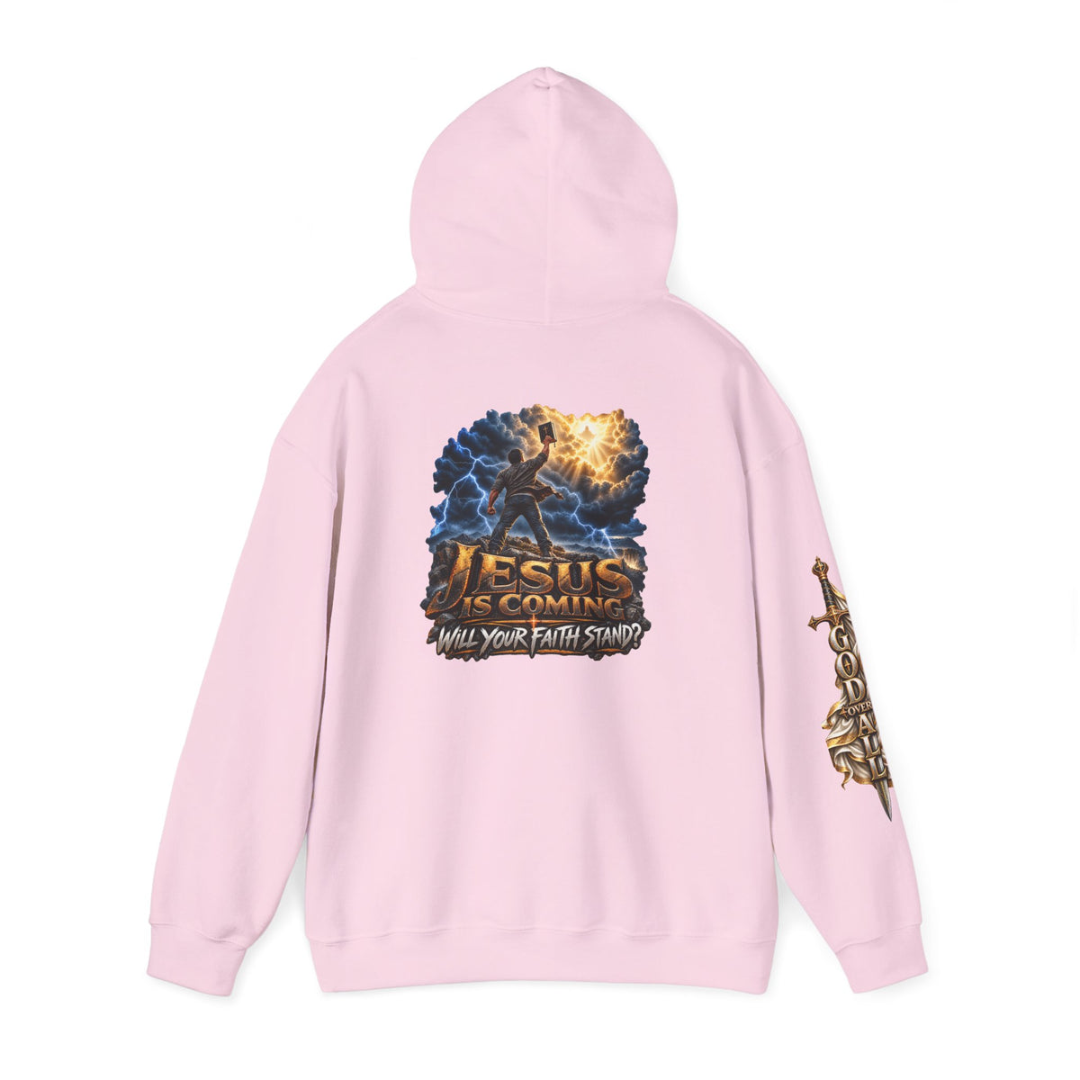 Jesus Is Coming Hoodie — Faith Revival Graphic Pullover