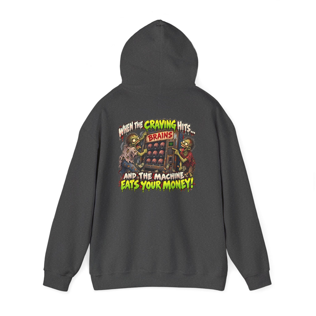 Funny Undead Zombie Graphic Hoodie