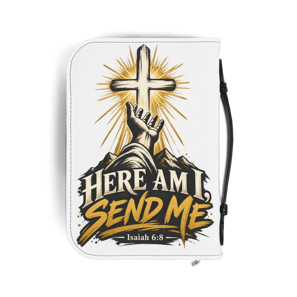 Isaiah 6:8 — Here Am I, Send Me Christian Bible Cover