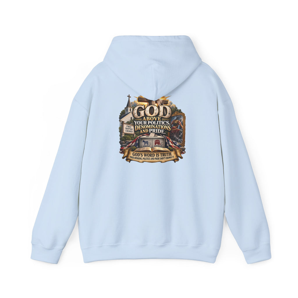 We Follow Jesus Christian Faith Hoodie