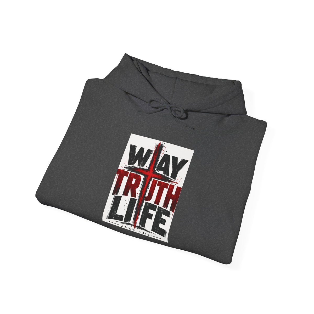Christian Hoodie - "Way Truth Life" & "Army of God" Graphic Pullover