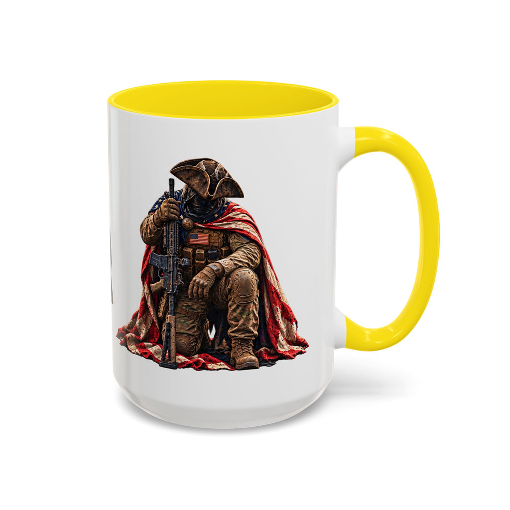 15oz Coffee Mug – Patriotic Veteran Memorial Design