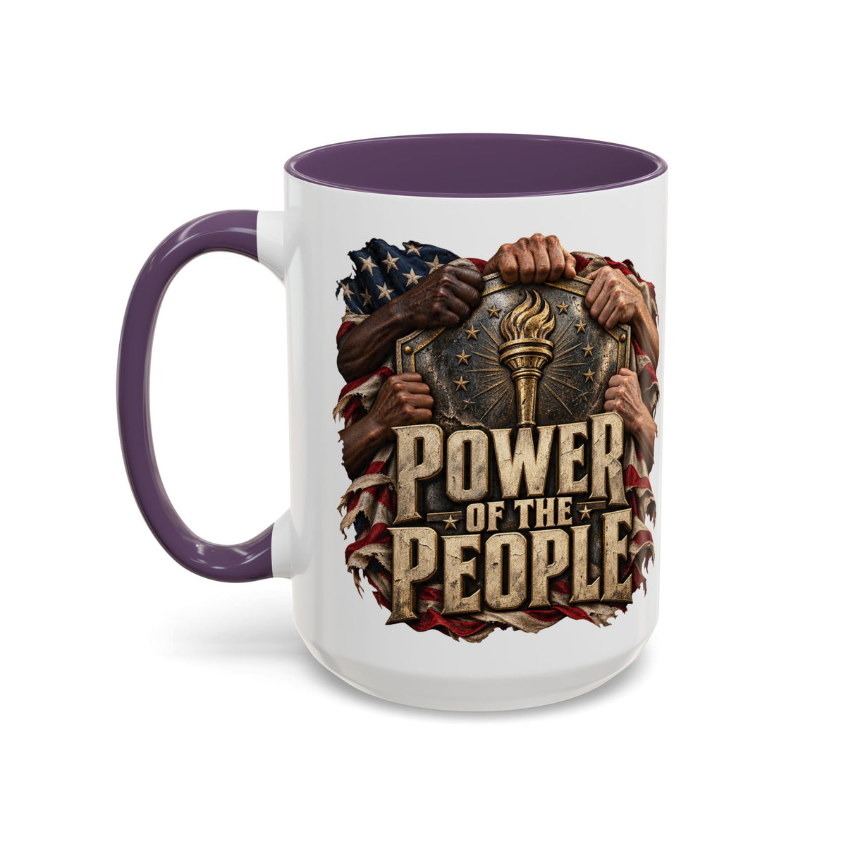 Power of the People Patriotic Coffee Mug