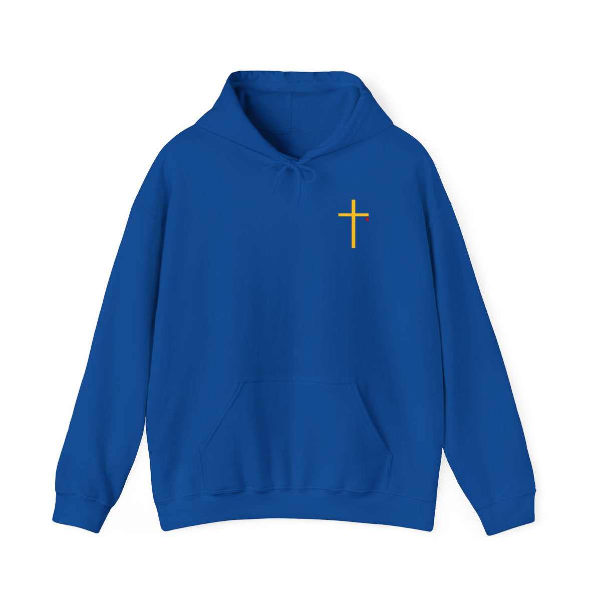 Army of God Hoodie — One God One Salvation Lion & Cross Christian Graphic Sweatshirt