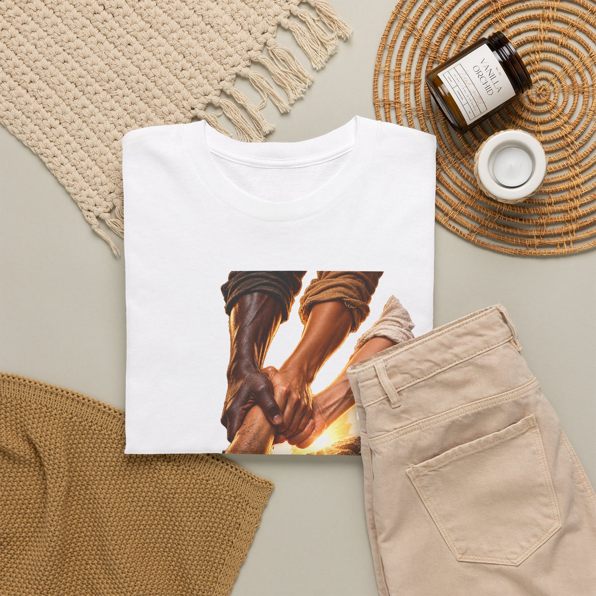 Together We Rise Inspirational Unity T-Shirt