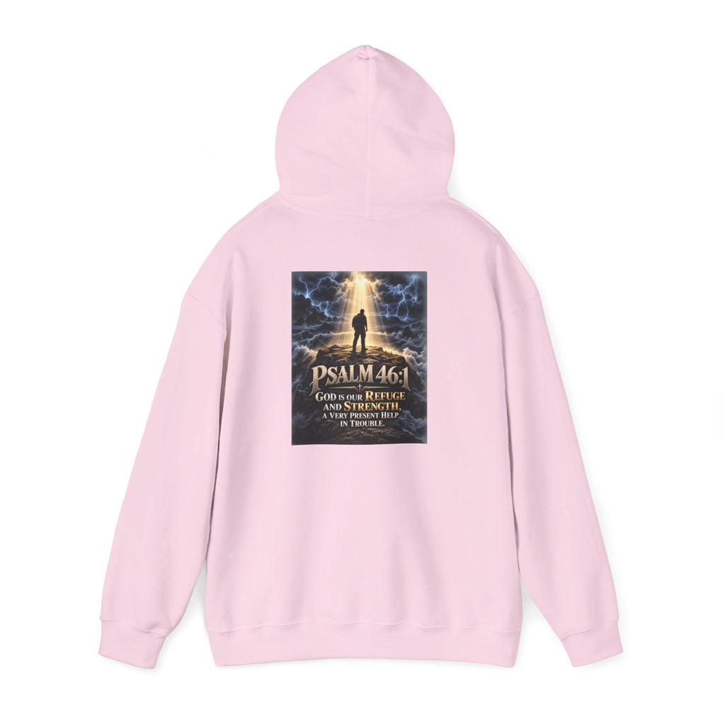 Psalm 46:1 Christian Bible Verse Hoodie
