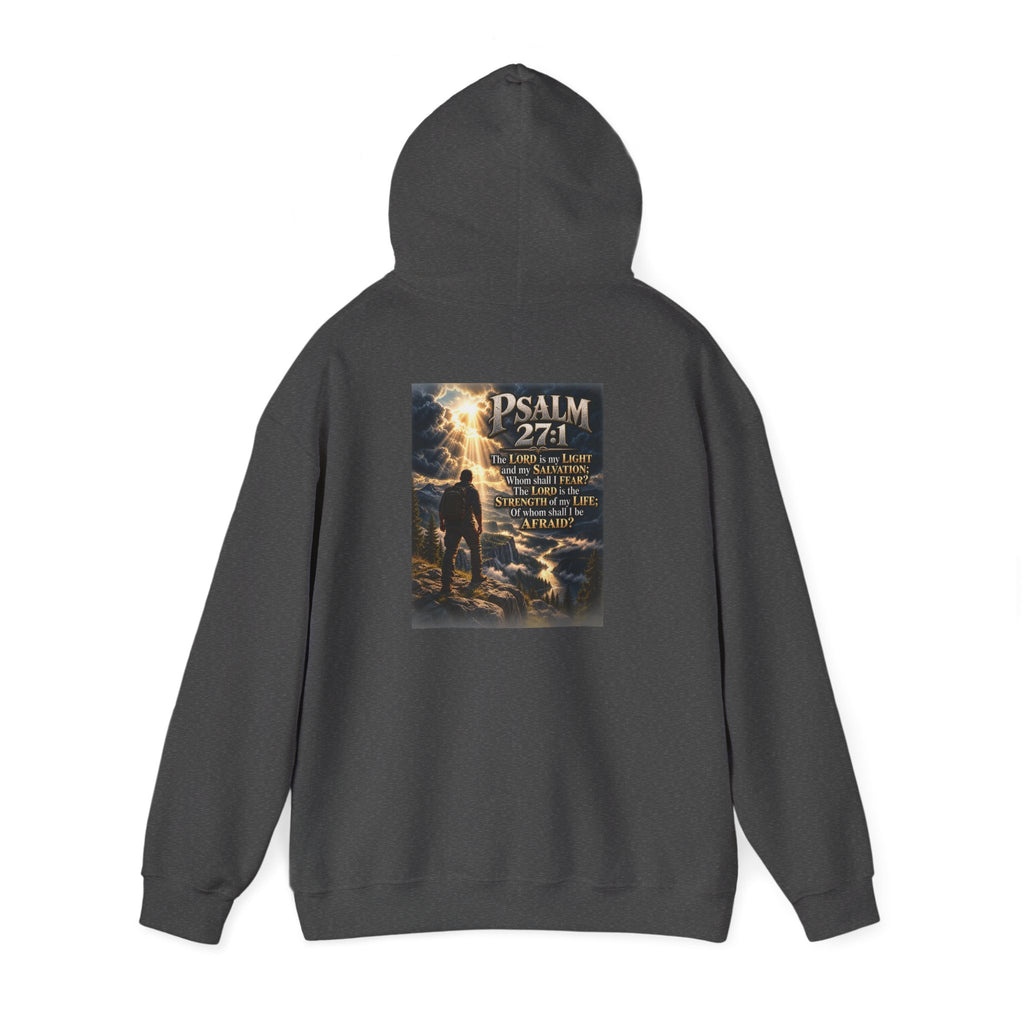 Psalm 27:1 The Lord Is My Light Christian Hoodie