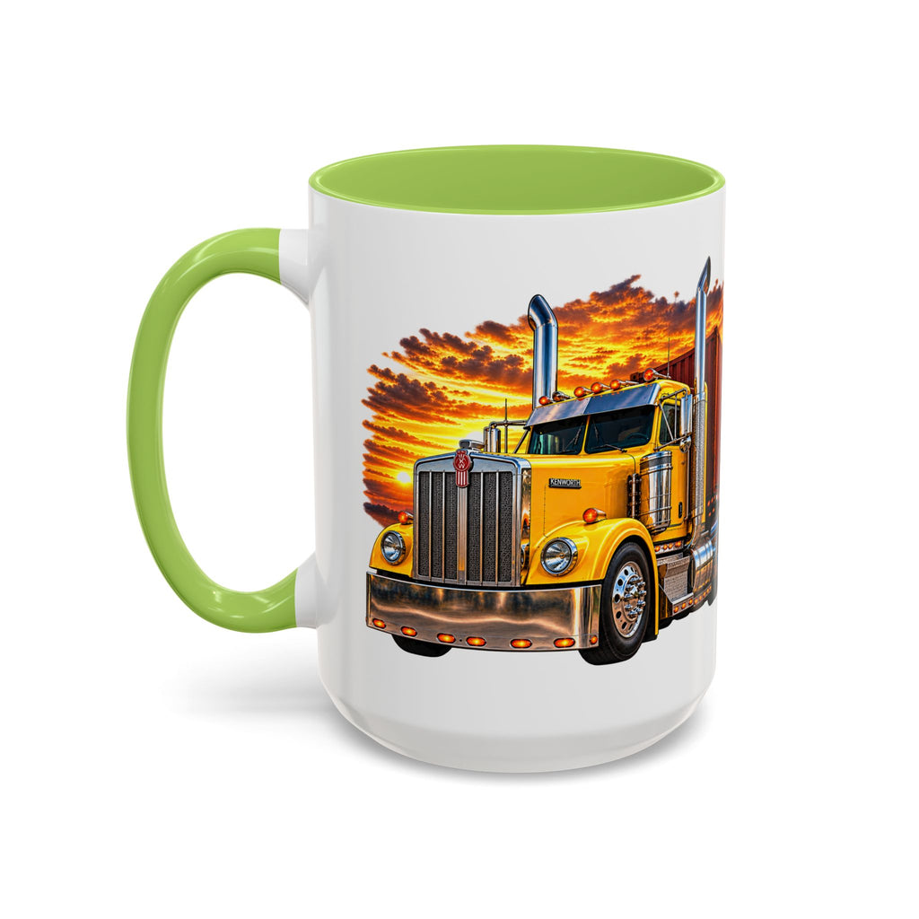 Keep On Truckin’ Semi-Truck 15oz Coffee Mug
