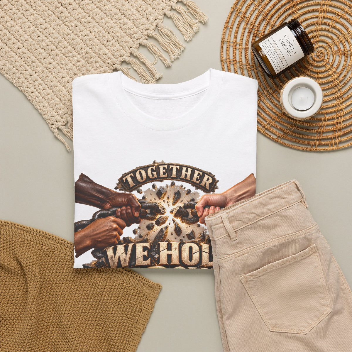 Together We Hold the Power Unity Graphic T-Shirt