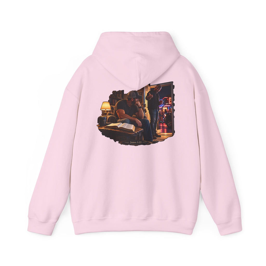 Faith at the Crossroads Christian Graphic Hoodie