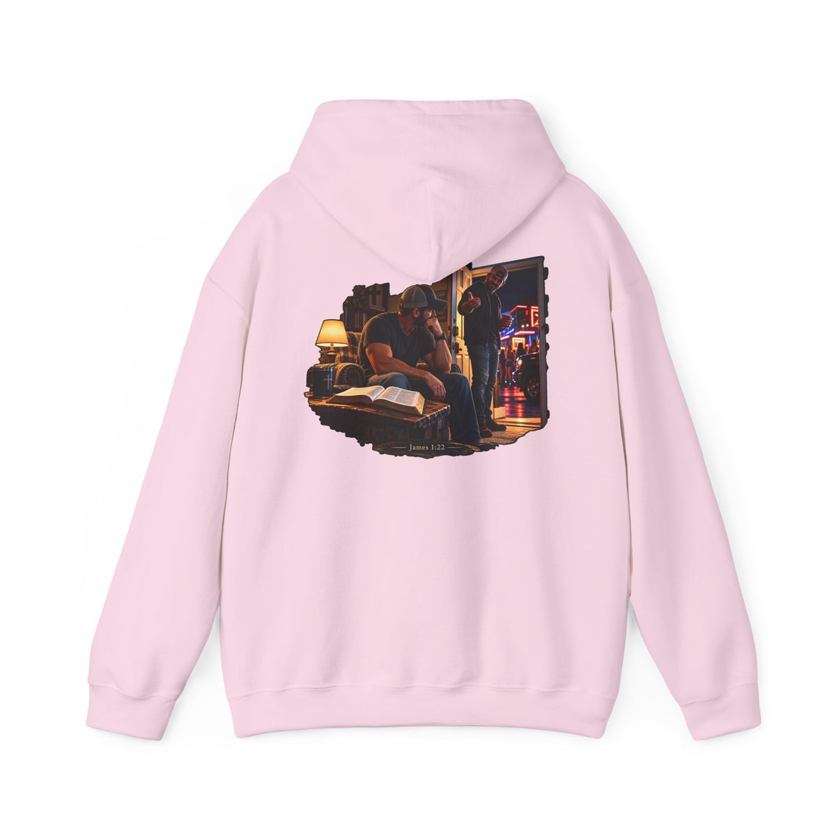 Faith at the Crossroads Christian Graphic Hoodie
