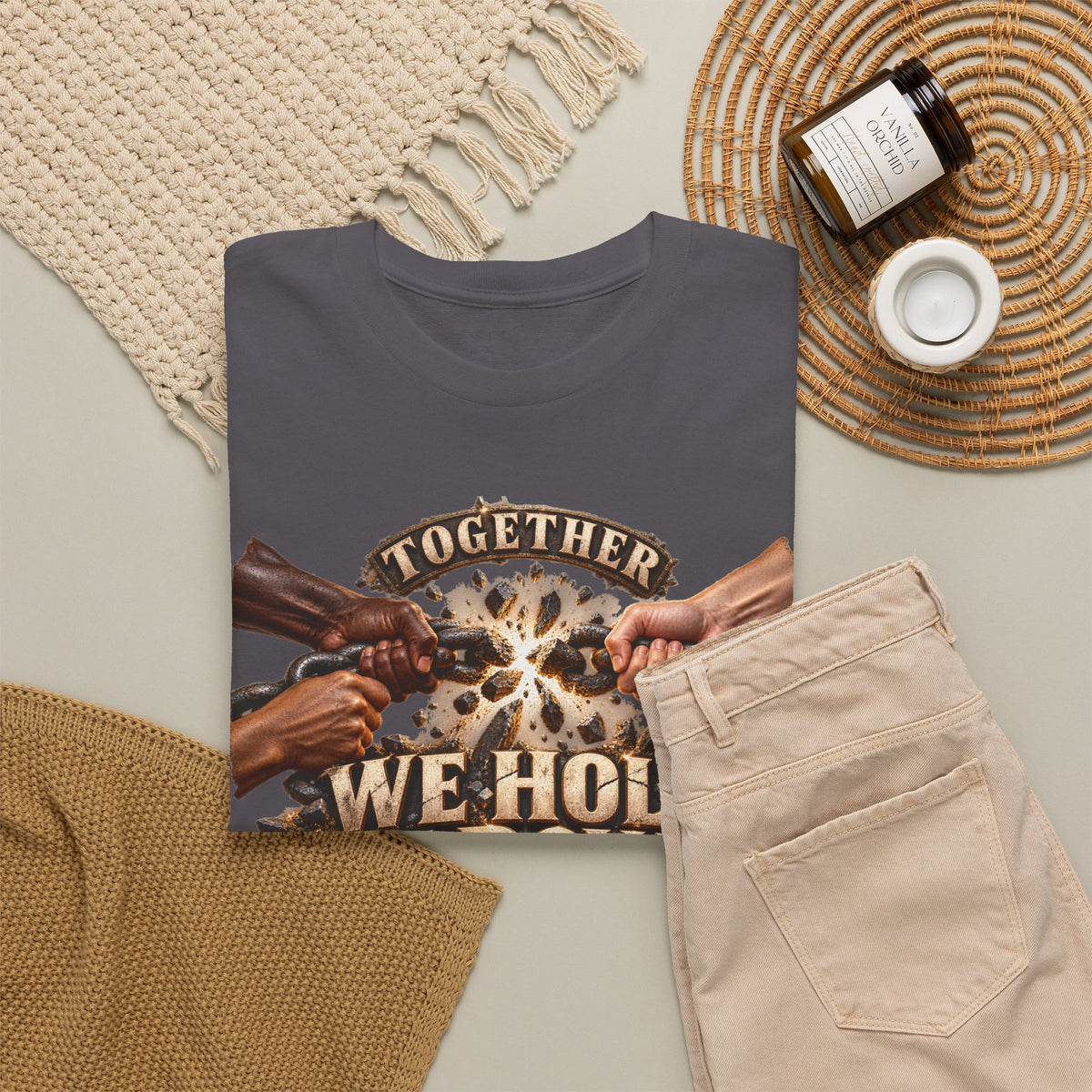 Together We Hold the Power Unity Graphic T-Shirt