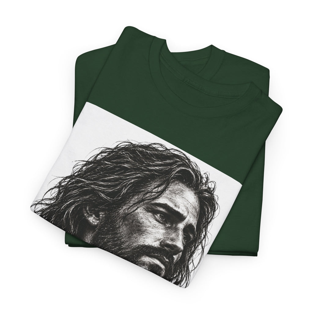 Jesus Portrait T-Shirt – Christian Faith Shirt