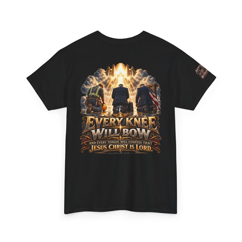 Every Knee Will Bow Christian T-Shirt