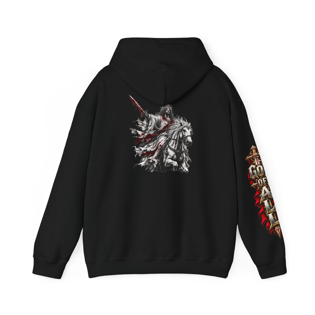 He Is Coming Soon Christian Hoodie – Front, Back & Sleeve Design