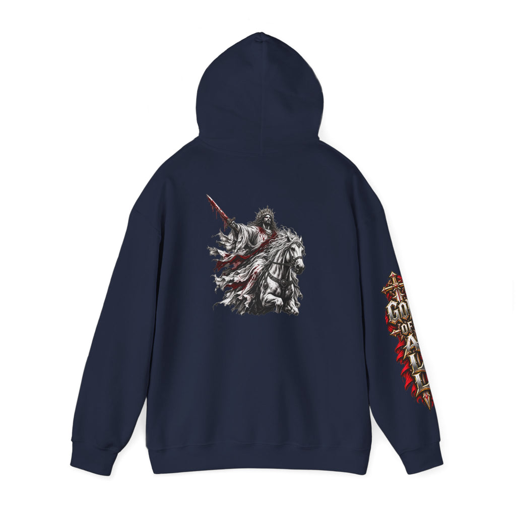 He Is Coming Soon Christian Hoodie – Front, Back & Sleeve Design