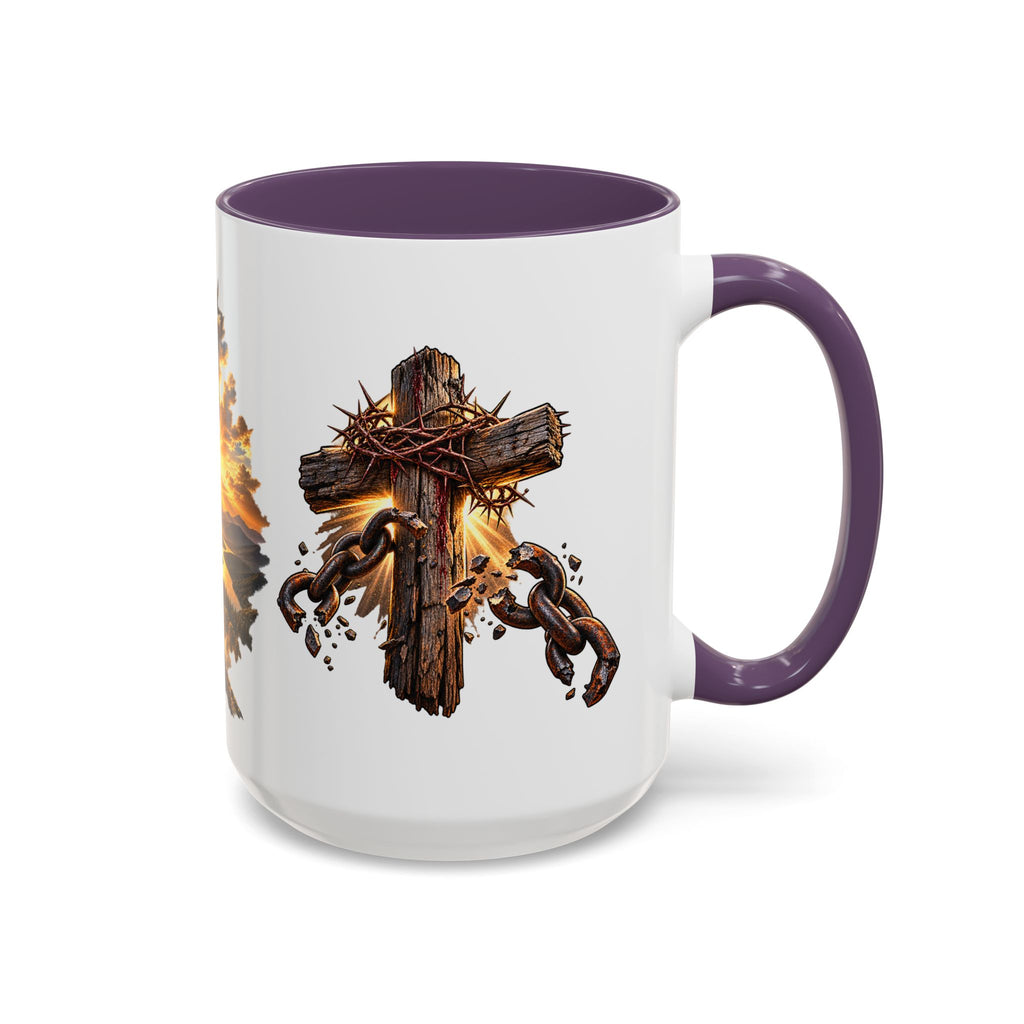 “I Will Not Be Afraid” Christian Cross Coffee Mug