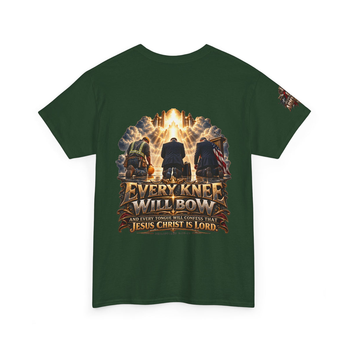 Every Knee Will Bow Christian T-Shirt