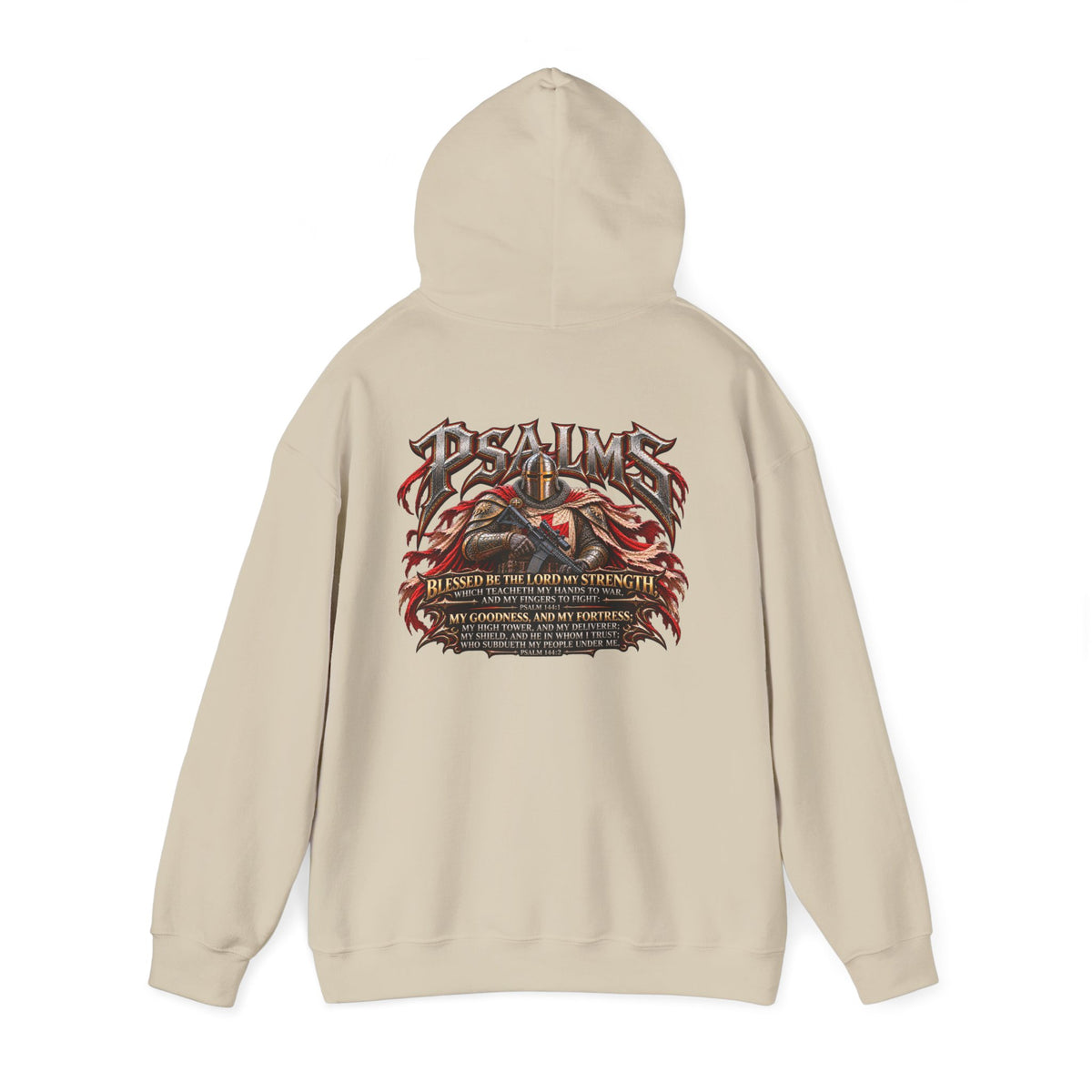Army of God — Psalm 144 Christian Warrior Hoodie