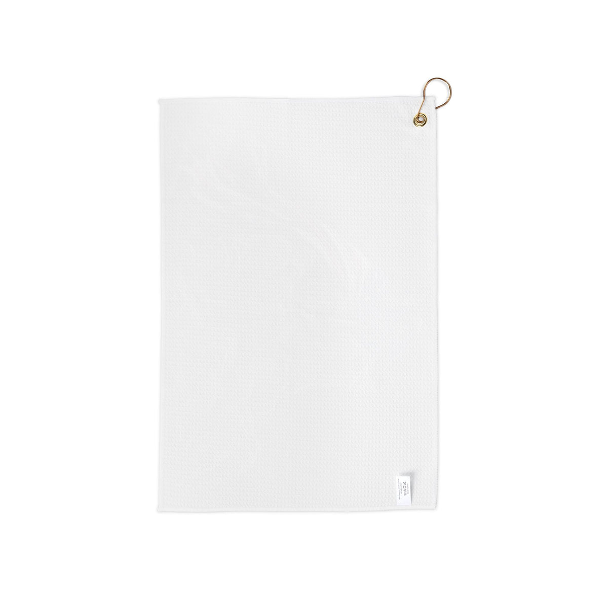 Patriotic Soldier and American Flag Golf Towel