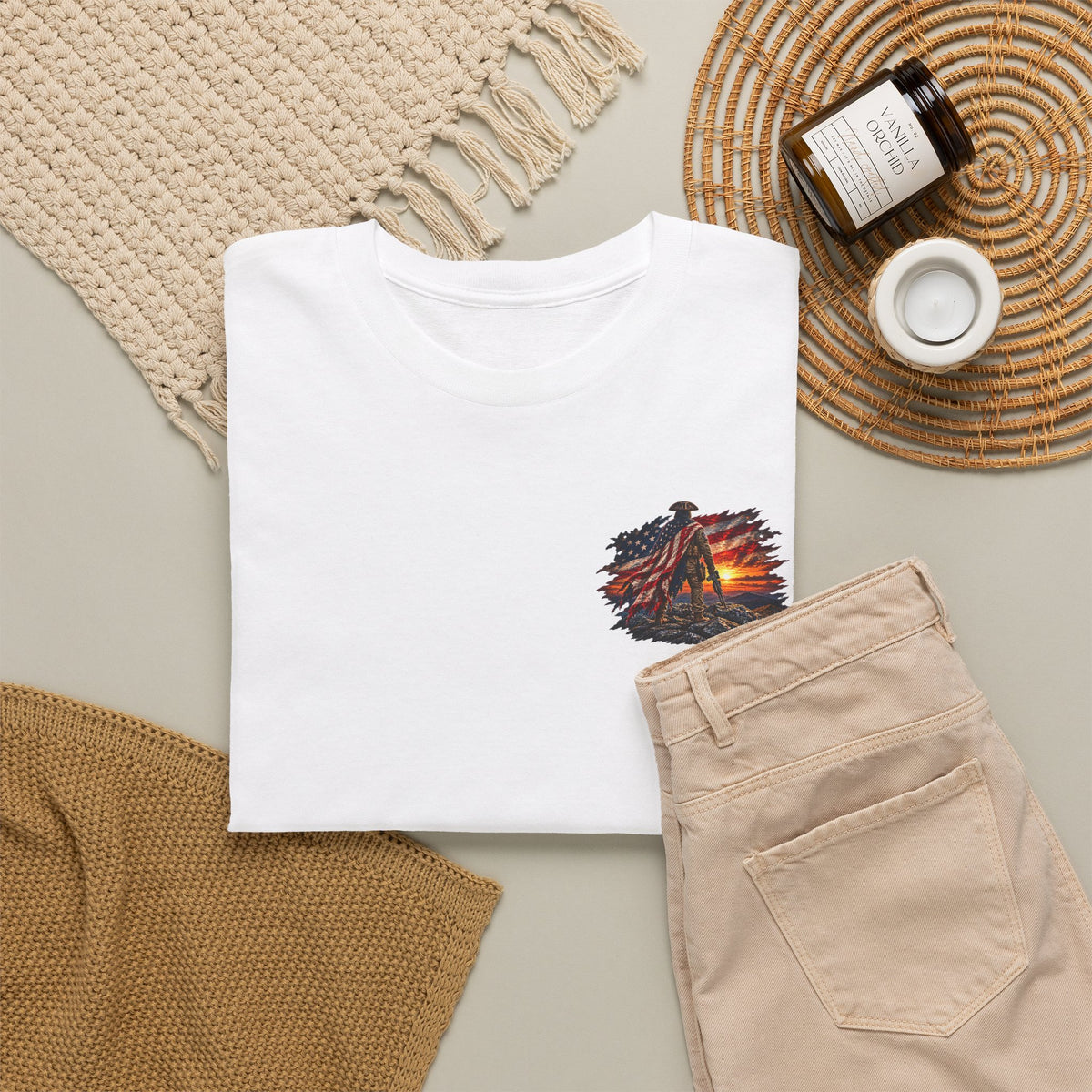 Vintage Eagle Graphic T-Shirt