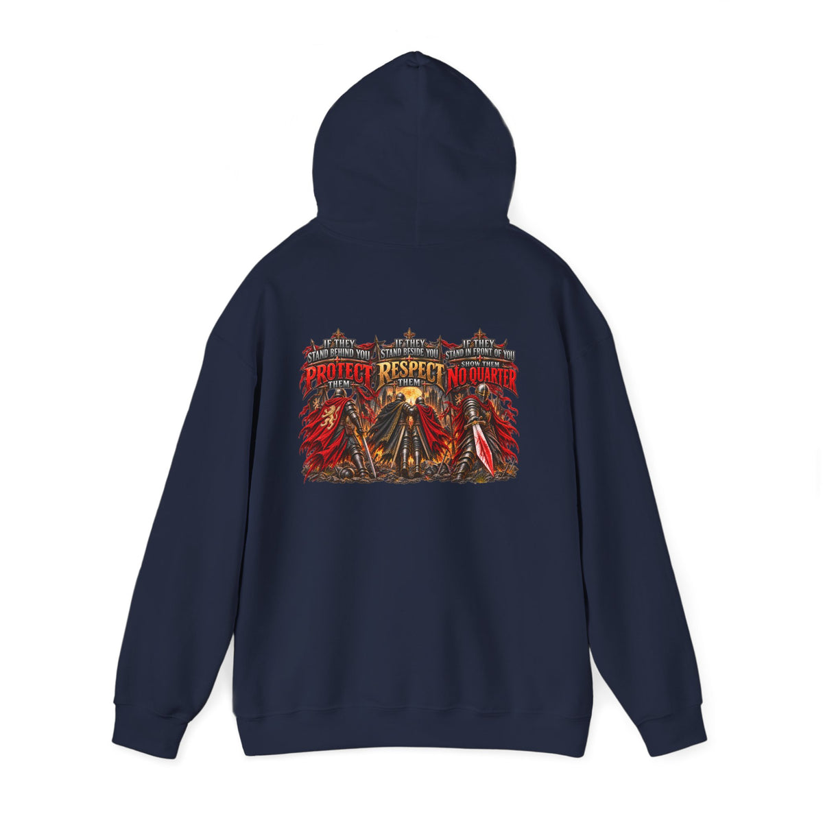 All Faith, No Fear Christian Warrior Hoodie