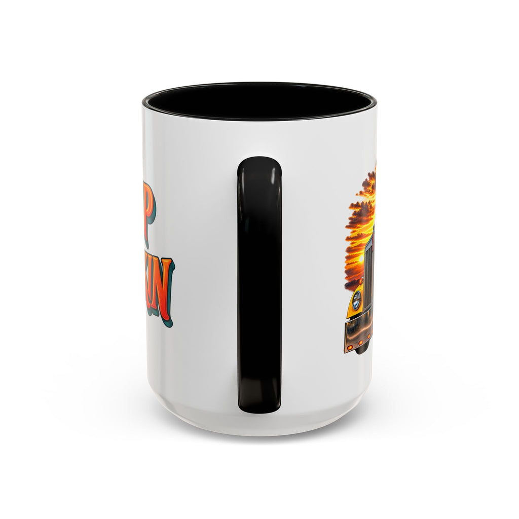 Keep On Truckin’ Semi-Truck 15oz Coffee Mug