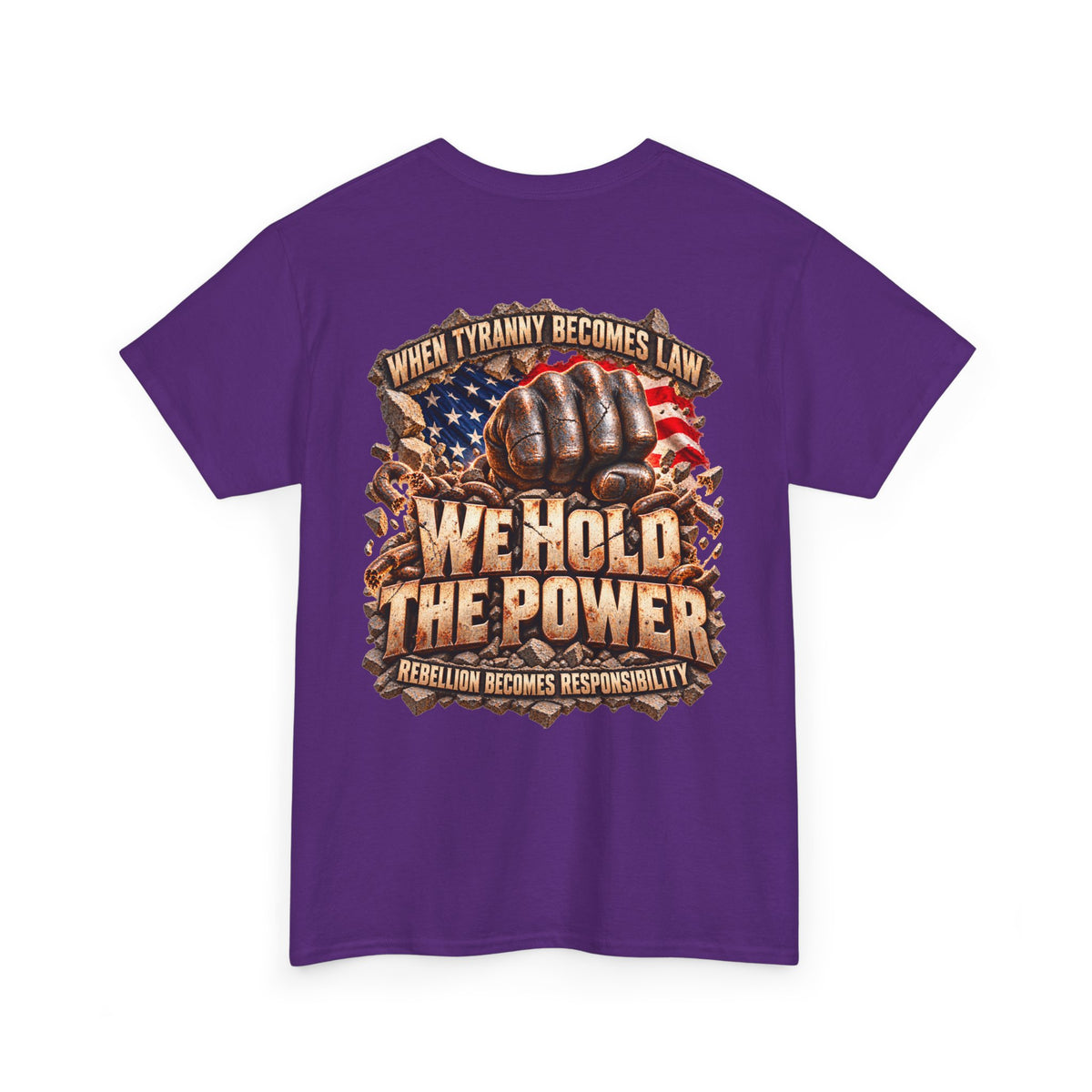 When Tyranny Becomes Law, Rebellion Becomes Duty T-Shirt
