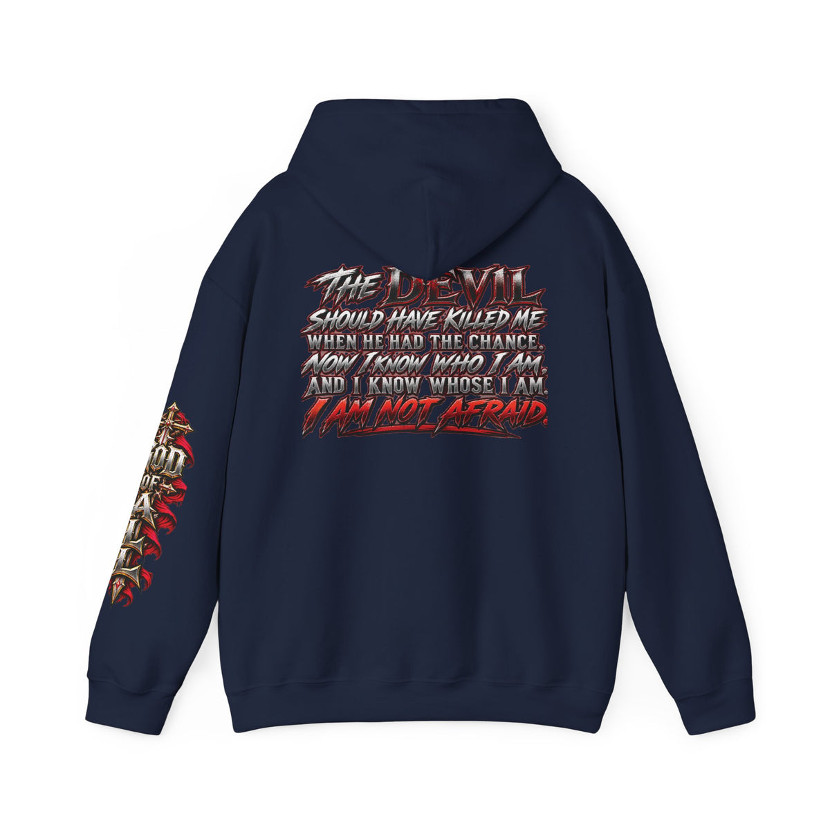 Army of God Graphic Hoodie | One God, One Salvation