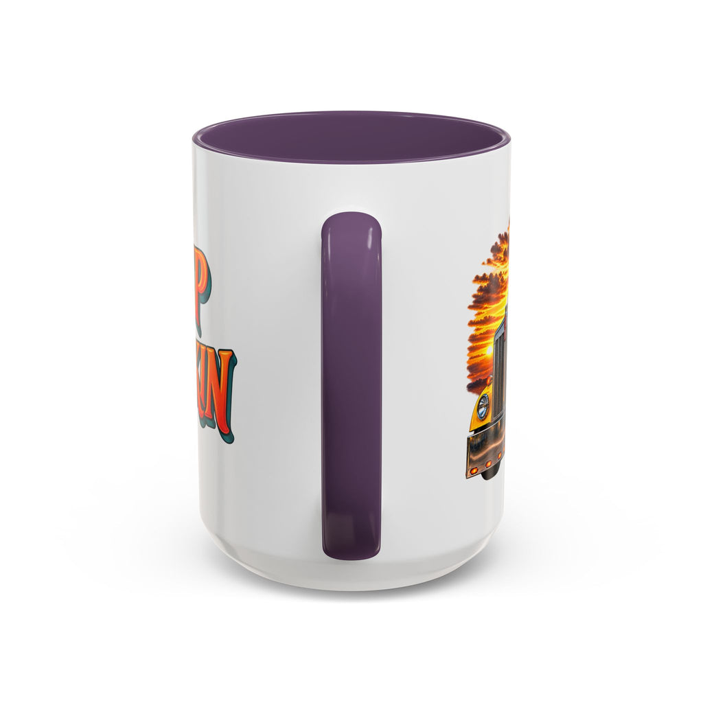 Keep On Truckin’ Semi-Truck 15oz Coffee Mug