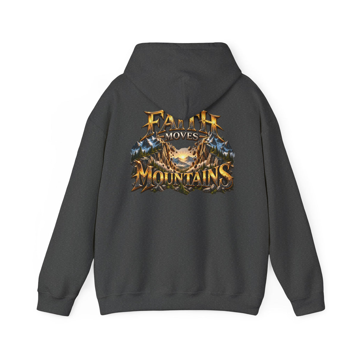Faith Moves Mountains No Fear Hoodie