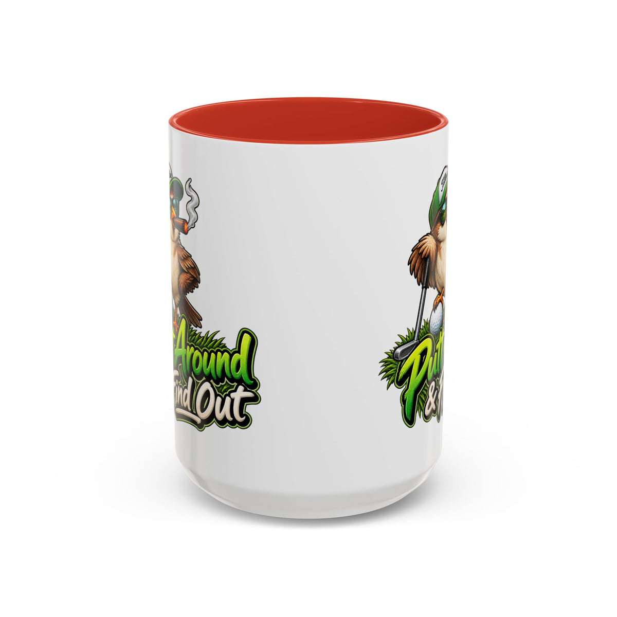 Put Around & Find Out Funny Duck Coffee Mug