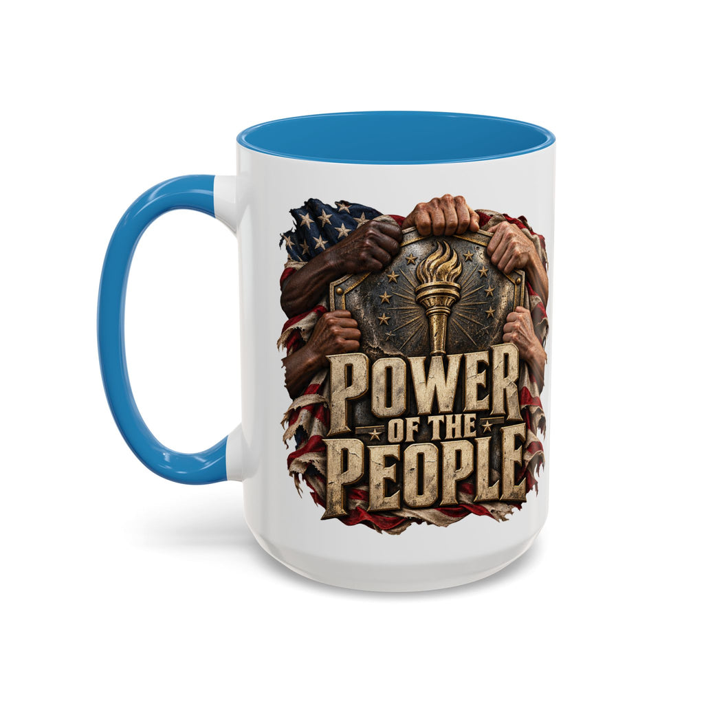 Power of the People Patriotic Coffee Mug