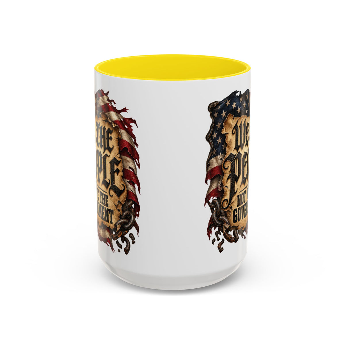We the People Not We the Government Patriotic Coffee Mug