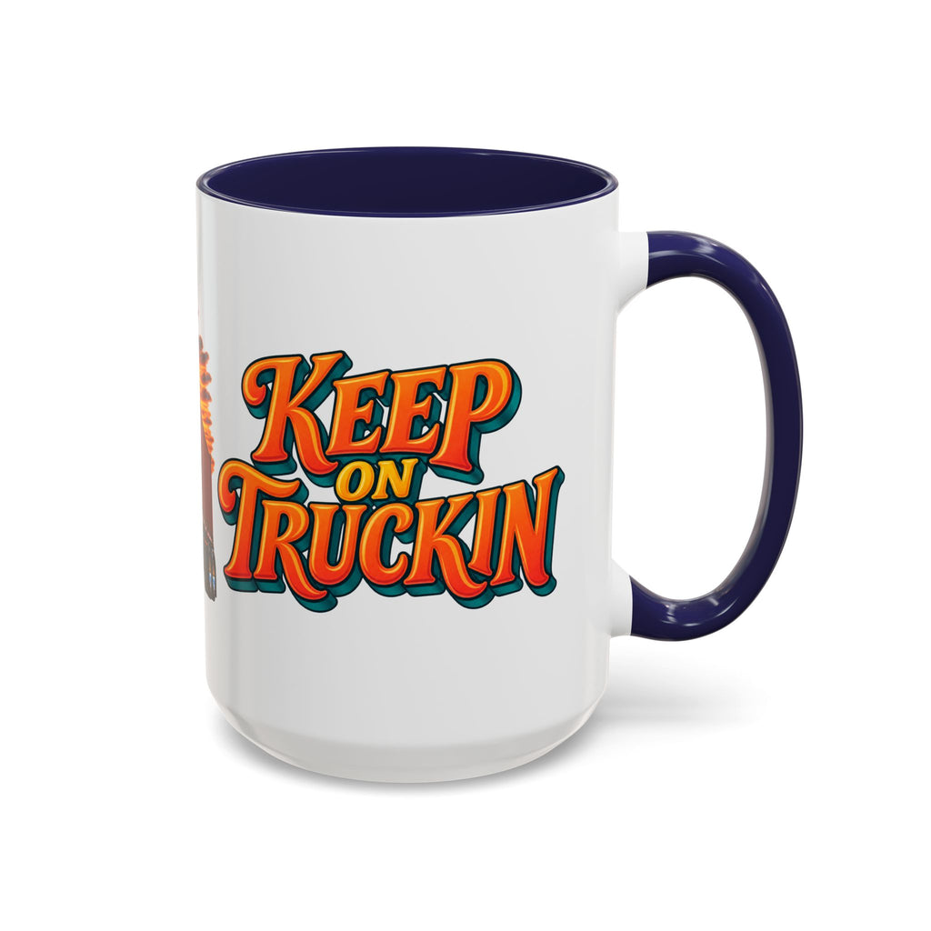 Keep On Truckin’ Semi-Truck 15oz Coffee Mug