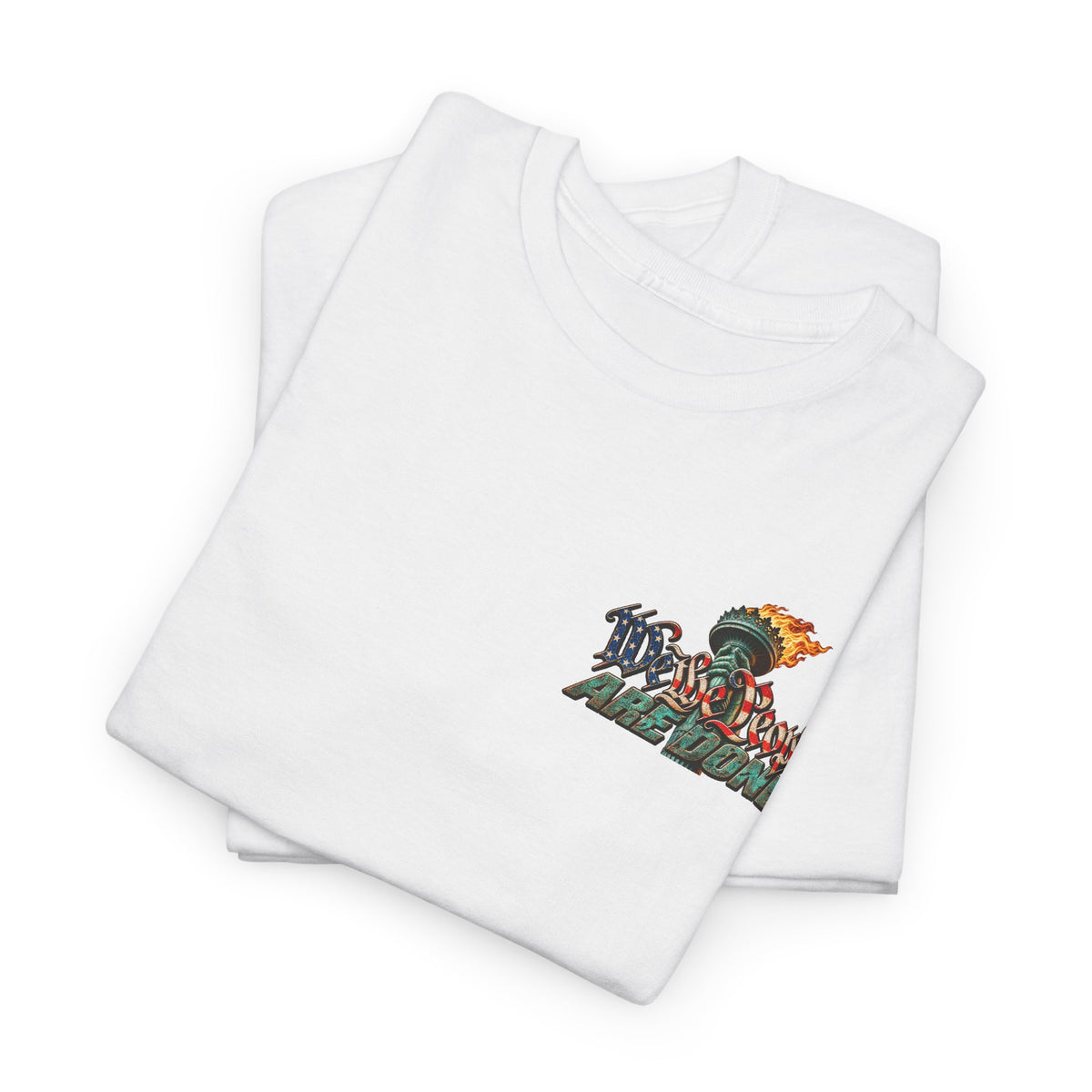 We the People Are Done — Patriot with Donkey and Elephant T-Shirt