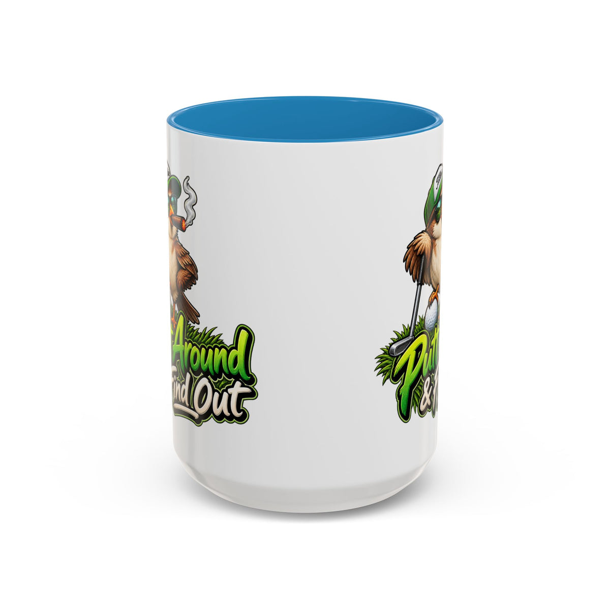 Put Around & Find Out Funny Duck Coffee Mug