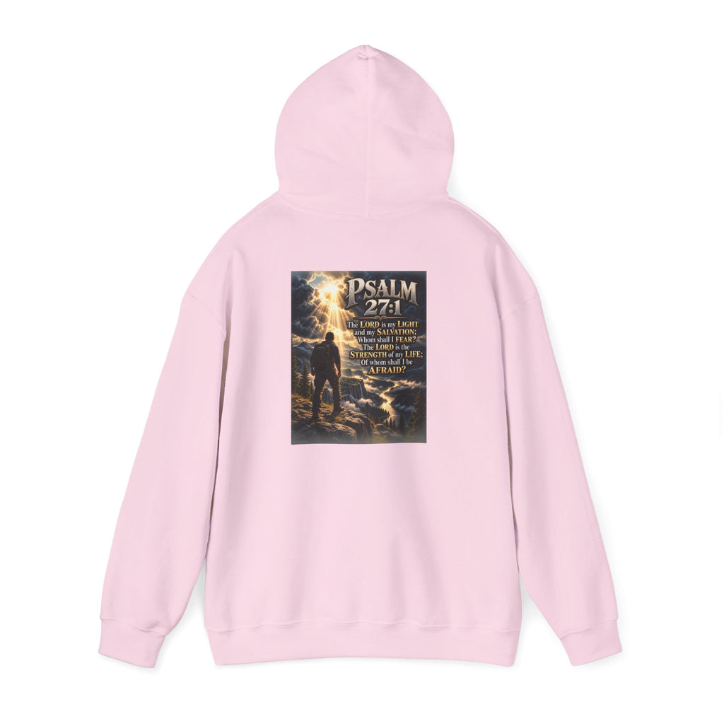 Psalm 27:1 The Lord Is My Light Christian Hoodie
