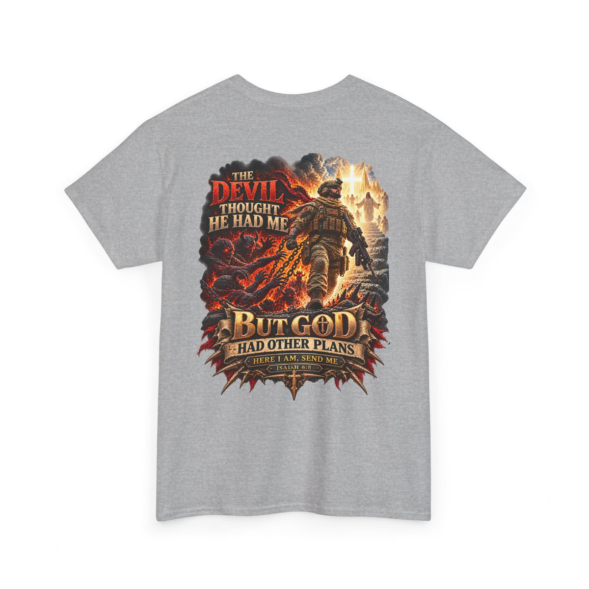 But God Had Other Plans Christian Warrior T-Shirt