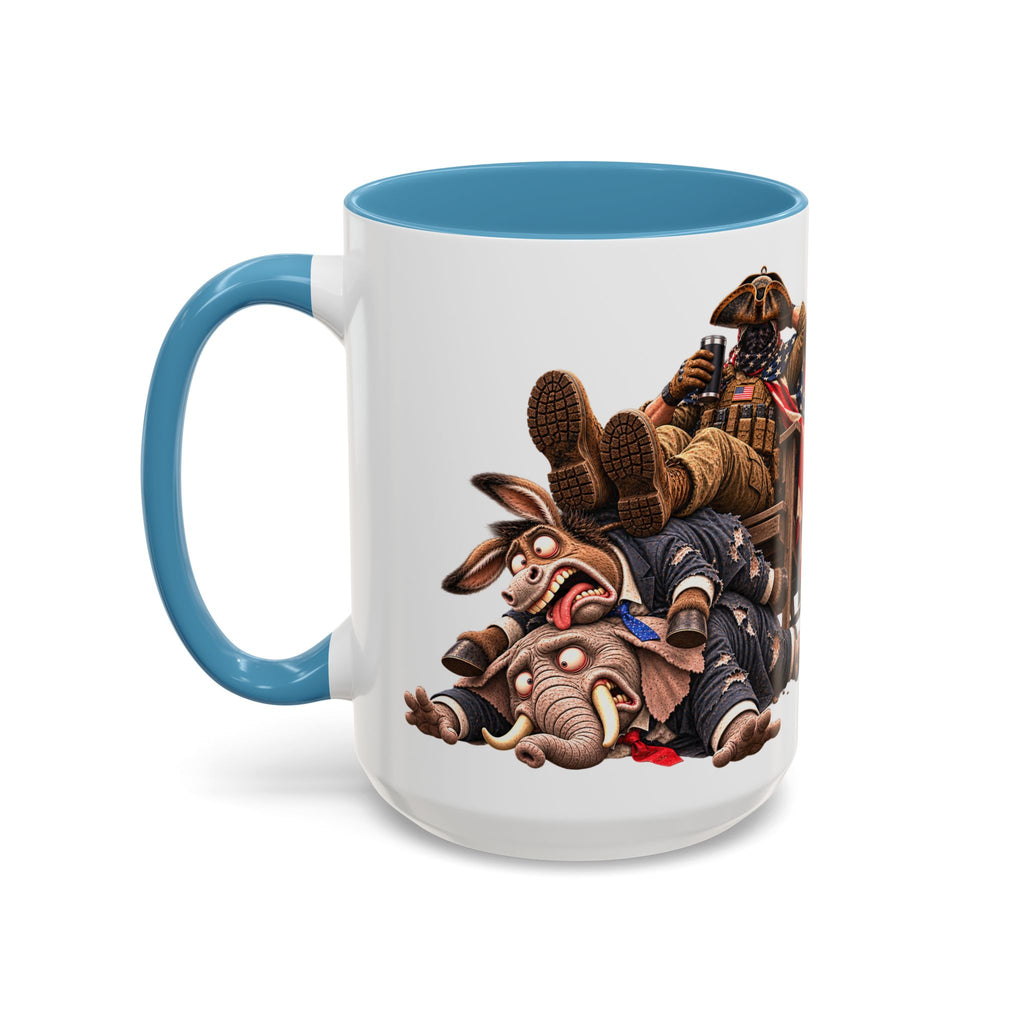 Lieutenant Patriot Political Satire 15oz Coffee Mug