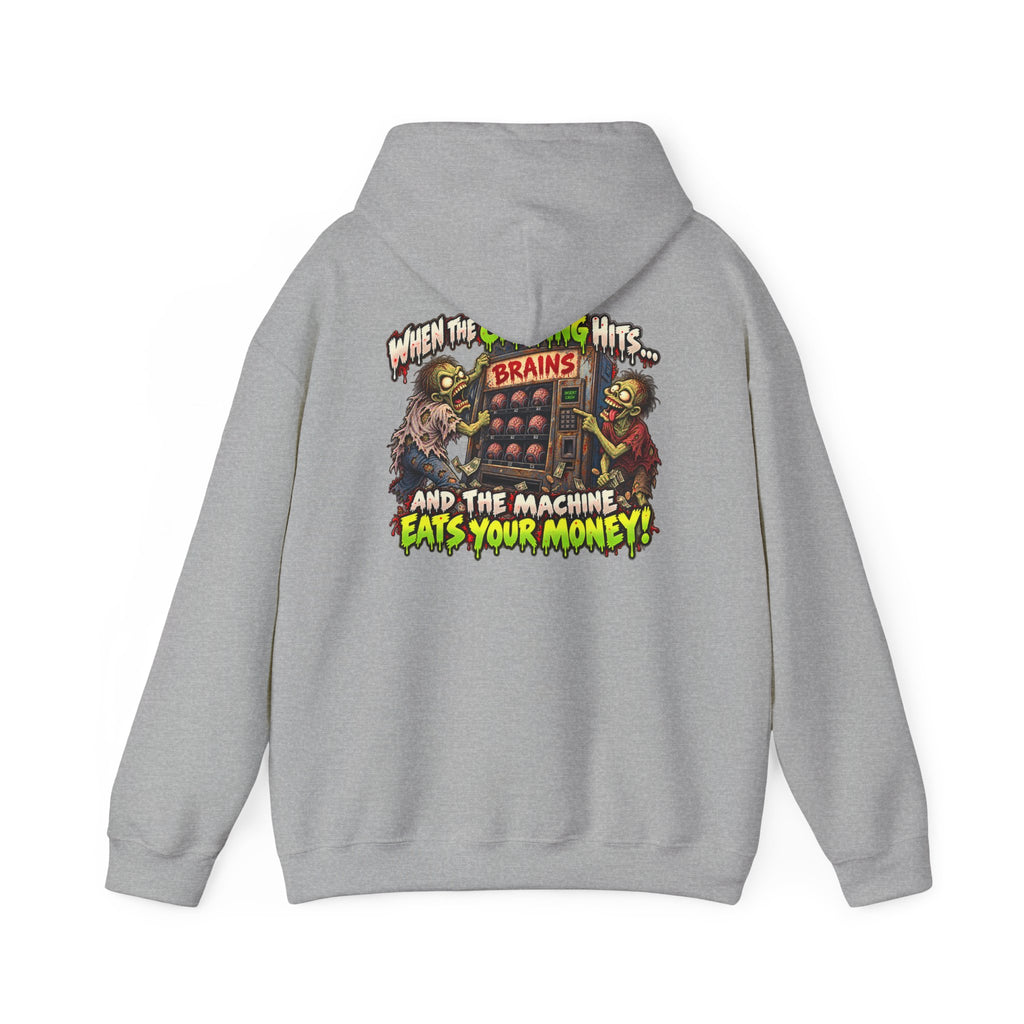 Funny Undead Zombie Graphic Hoodie
