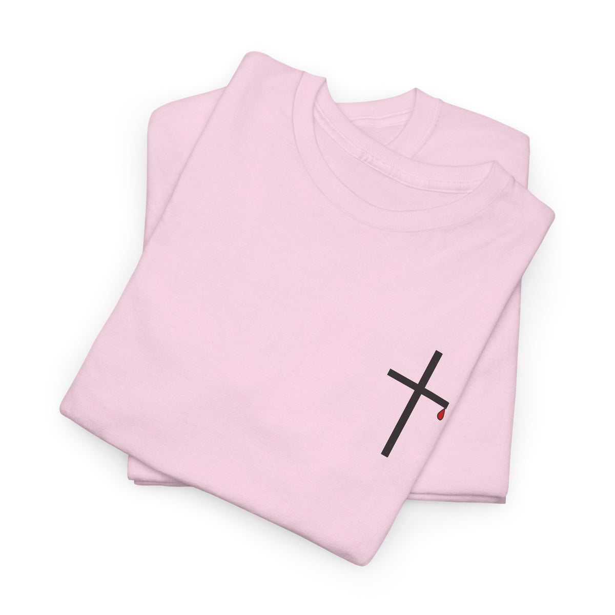 Two Roads One Choice T‑Shirt — Christian Cross Faith Graphic Tee