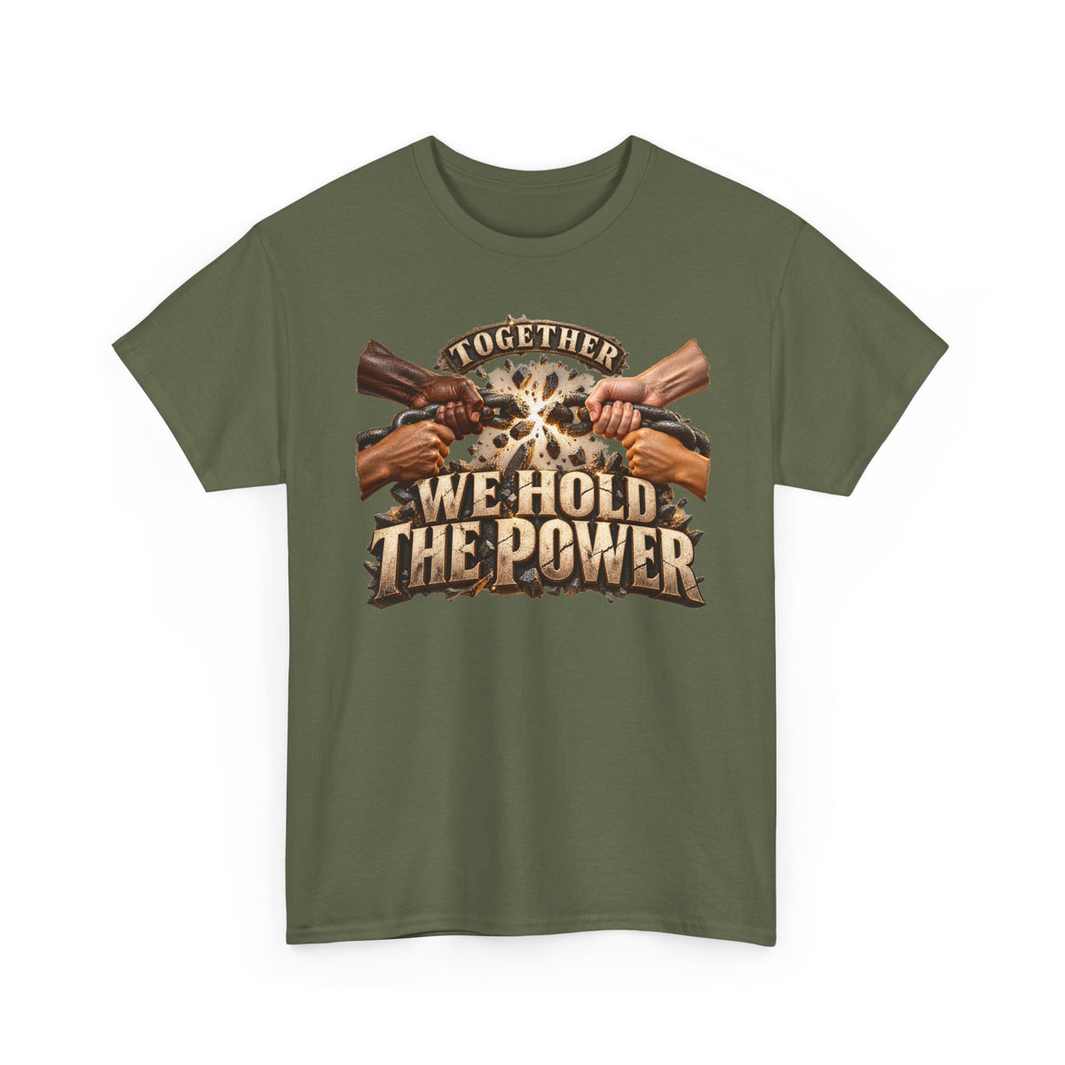 Together We Hold the Power Unity Graphic T-Shirt