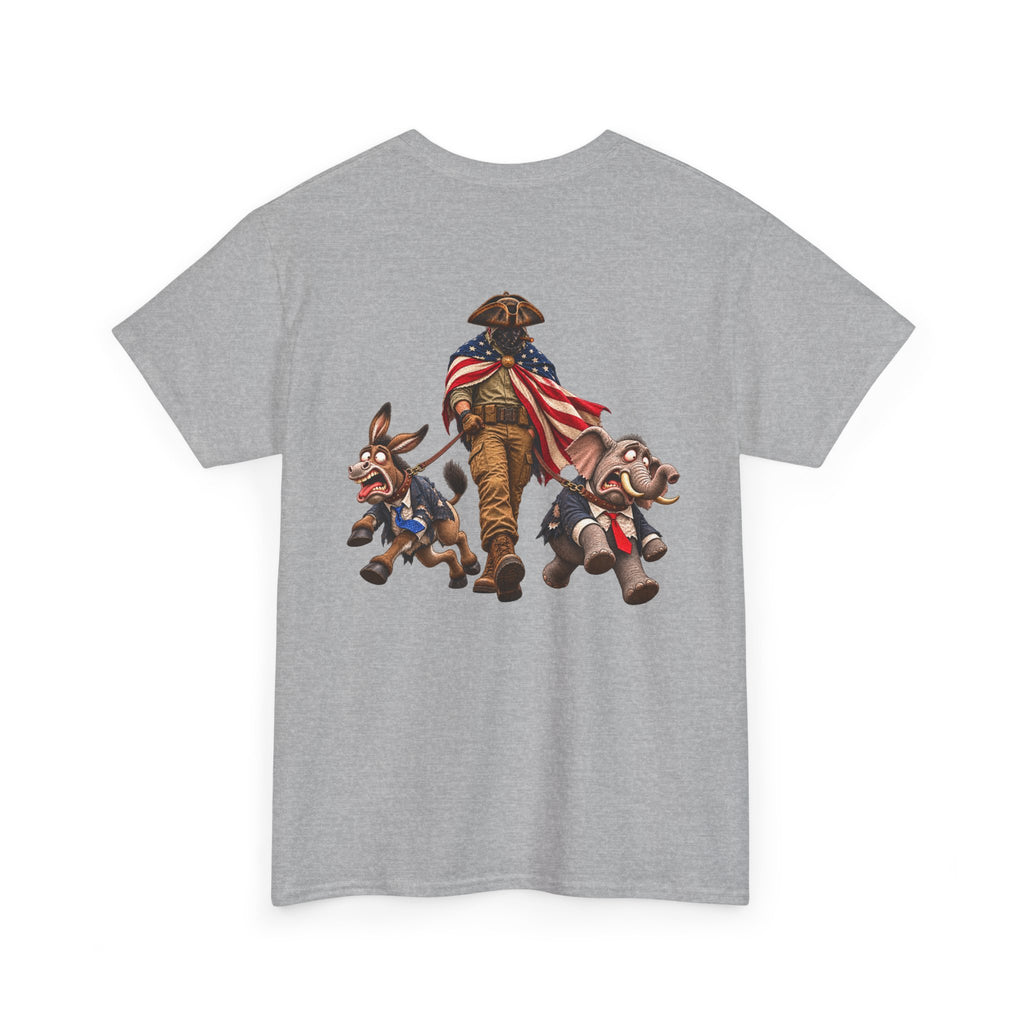 We the People Are Done — Patriot with Donkey and Elephant T-Shirt